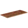 Tischplatte 100x60x1,5 cm Rechteckig Altholz Massiv Produktbild-Vorschau 2