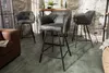 riess-ambiente Retro Barstuhl LOFT 100cm antik grau Produktbild-Vorschau 3