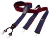 DonDon Herren Hosenträger 3,5 cm breit 4 Clips mit braunem Produktbild-Vorschau 1