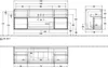 Villeroy & Boch G212HBGM Waschbeckenunterschrank Finion G21 Produktbild-Vorschau 3