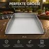 Plancha Grillplatte Edelstahl 30x20x3,5 cm | BBQ Grill Produktbild-Vorschau 2