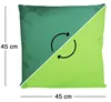 JACK 2er Set Wende Outdoor Kissenhülle Kissenbezug 2-farbig Produktbild-Vorschau 3