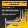 Extralink L300 Balkonhalterung für Satellitenantenne 300 mm Produktbild-Vorschau 7