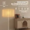 HOMCOM Stehlampe, Stehleuchte mit E27 Fassung, mit Produktbild-Vorschau 6