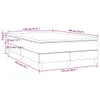 The Living Store Boxspringbett mit Matratze Weiß 120x190 cm Produktbild-Vorschau 8