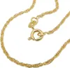 1,6mm Doppelanker-Kette gedreht Halskette Collier aus 9Kt Produktbild-Vorschau 1
