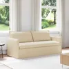 vidaXL Sofa Creme 196 x 82 x 85 cm Stoff Produktbild-Vorschau 2