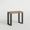 Ausziehbare Konsole 90x40/300 cm Tecno Quercia Natura Produktbild-Vorschau 7