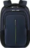 A front view of a blue Samsonite laptop backpack. Produktbild-Vorschau