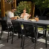 di volio záhradná stolička Buti - čierna/šedá Náhľad obrázku produktu 7