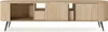 TV-Lowboard LOVI 196 cm Eiche Cremona Riffelfront Produktbild-Vorschau 6