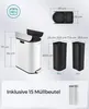 SONGMICS Mülleimer Küche, Mülltrennsystem 2 Fächer, 30 L Produktbild-Vorschau 6