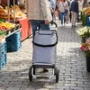 Wózek na zakupy Travelnet z pełną torbą chłodzącą. 40 Podgląd zdjęcia produktu 3