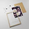 Gerahmtes Poster - Rahmen in heller Eiche - Pfingstrosen Produktbild-Vorschau 4