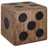 vidaXL Aufbewahrungskiste Mindi-Holz 40 x 40 x 40 cm Produktbild-Vorschau 4