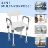 A collage of images showcasing a multi-purpose chair in different settings. Náhled obrázku produktu