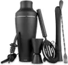 Bartender's Shaker Getränkeset 700ml. Schwarz. GESCHENK für Produktbild-Vorschau 1