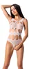 PASSION Bodystocking BS083, weiß – Verführerisches Body mit Produktbild-Vorschau 2