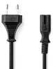 Nedis Cegl11040Bk10 Power Cable Euro Male Iec-320-C7 Voir les images du produit 2