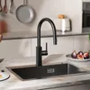 CECIPA MAX Wasserhahn Küche Schwarz Ausziehbar, Produktbild-Vorschau 5