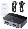 Adapter Ugreen CM757 2w1 2x USB-A 3.0 (wejście) / 2x USB-A Podgląd zdjęcia produktu 2