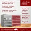 12er Edelstahl Briefkastenanlage für Aufputz - Wandmontage Produktbild-Vorschau 2