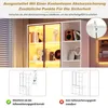 Merax Hochschrank mit LED und Glasvitrine, Standvitrine Produktbild-Vorschau 11