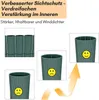 Jopassy PVC Sichtschutzmatte Sichtschutzzaun Balkon Produktbild-Vorschau 4
