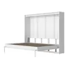 Skříňová postel Classic 160x200 Horizontal White Bez Náhled obrázku produktu 1