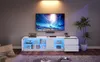 Błyszcząca szafka pod TV 160 cm z oświetleniem LED - Z 2 Podgląd zdjęcia produktu 6