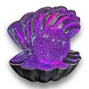 Tischleuchte USB Glitzer RGB Tischleuchte Shelly LED Chrom Produktbild-Vorschau 1