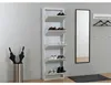 Pisa szafka na buty z 5 klapami/drzwiczkami w metalicznej Podgląd zdjęcia produktu 4