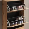 Schuhkipper Vicco Amber Eiche Wotan 60 x 168 cm mit 4 Produktbild-Vorschau 4