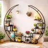 DanDiBo Scaffale per fiori da interno 170 cm di altezza Anteprima dell’immagine prodotto 1
