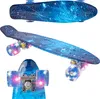 Malplay Mini Skateboard mit Leuchtende RGB LED-Räder | 22" Produktbild-Vorschau 1