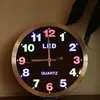Svietiace LED nástenné hodiny Náhľad obrázku produktu 4