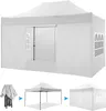 Faltpavillon Pavillon 3x4,5m, Festzelt Gartenpavillon für Produktbild-Vorschau 2