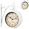 MONZANA® Wanduhr Vintage Quarzuhrwerke Mit Beidseitigem Produktbild-Vorschau 8