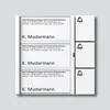 Modulo pulsante Siedle&Söhne TM 612-3 W 200035521-00 Anteprima dell’immagine prodotto 1