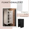 HAJDUK FURNITURE Koupelnová skříňka závěsná černá 60x120x34 Náhled obrázku produktu 6