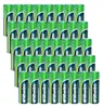A large group of AA batteries arranged in rows. Produktbild-Vorschau