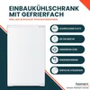 homeX CFB1181E Einbaukühlschrank mit Gefrierfach, 88cm Produktbild-Vorschau 2