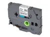 Brother TZe-FX231 - Klebstoff - Schwarz auf Weiß - Rolle Produktbild-Vorschau 15