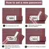 Zahlenschloss Tagebuch Schreiben Notebook, Passwort Produktbild-Vorschau 4