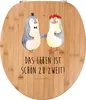 Mr. & Mrs. Panda Toilettendeckel Pinguin Heirat - Produktbild-Vorschau 1