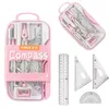 Verk 27840 Set di strumenti geometrici in astuccio - Anteprima dell’immagine prodotto 2