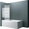 doporro Paroi de Baignoire 95 x 140 cm Pare Baignoire 1 Voir les images du produit 1
