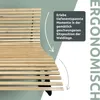 holz4home® Waldliege aus Holz I Wellenholzliege Holzliege Produktbild-Vorschau 3