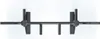 A pull-up bar mounted on a white background. Produktbild-Vorschau