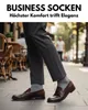 Herren Socken Businesssocken Anzugsocken Baumwolle Produktbild-Vorschau 2